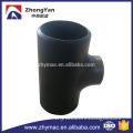 asme b 16.9 black carbon steel pipe tee